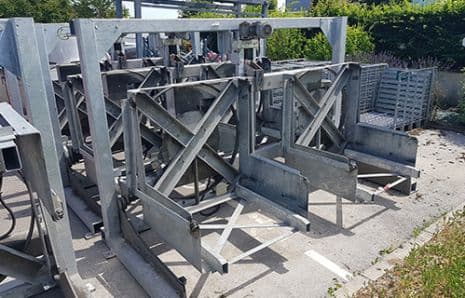 Remueur double-cages