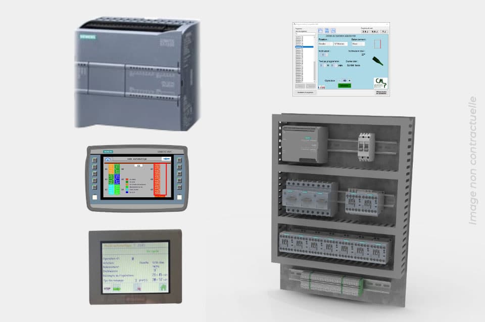 Kit retrofit CMP, automate SIEMENS et écran PROFACE